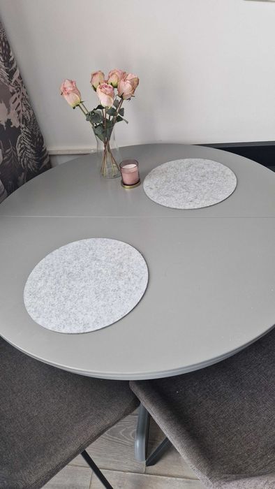 Masa extensibila rotunda