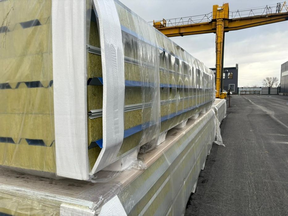 Продам сэндвич-панели стеновые, кровельные