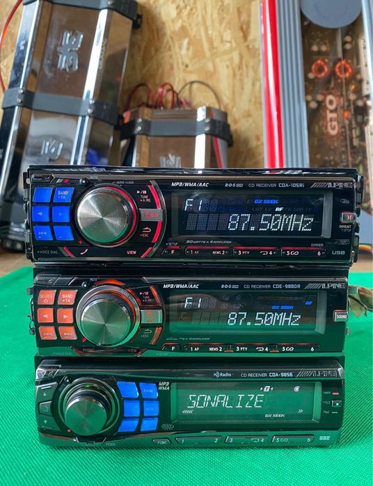 Cd playere auto Alpine old school