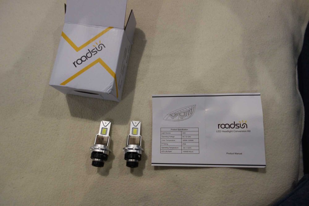 Продавам висок клас LED Xenon D2s за директно вграждане