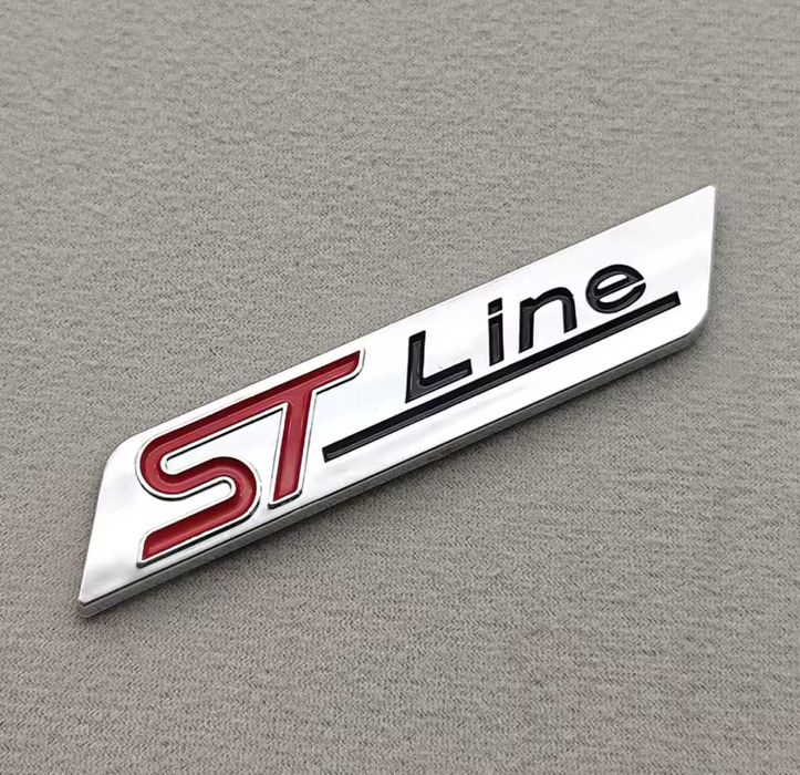 Emblema ST line Embleme FORD Accesorii Stema Sticker Ornament Sigla Embleme aripi ST Embleme laterale ST line