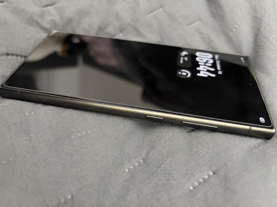 Смартфон Samsung Galaxy S24 Ultra, Dual SIM,12GB RAM,256GB,5G, Titanium Grey+SPIGEN CASE ,2 glass screen protector