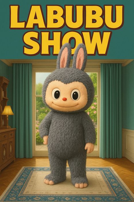 Костюм ростовой куклы лабубу