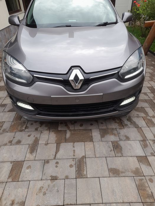 Parte Fata Bara Capotă Aripi Faruri Renault Megane 3 Facelift