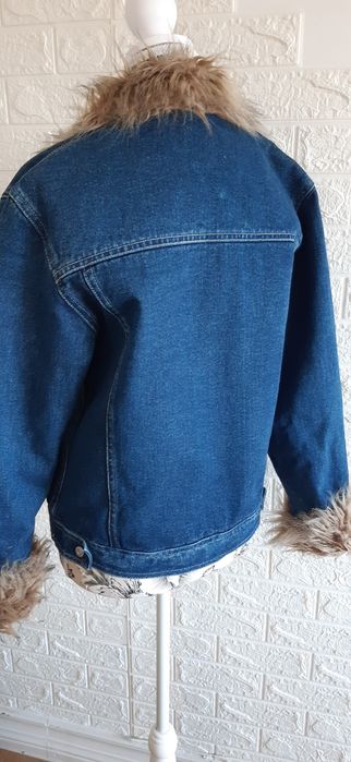 Geacă matlasată blugi