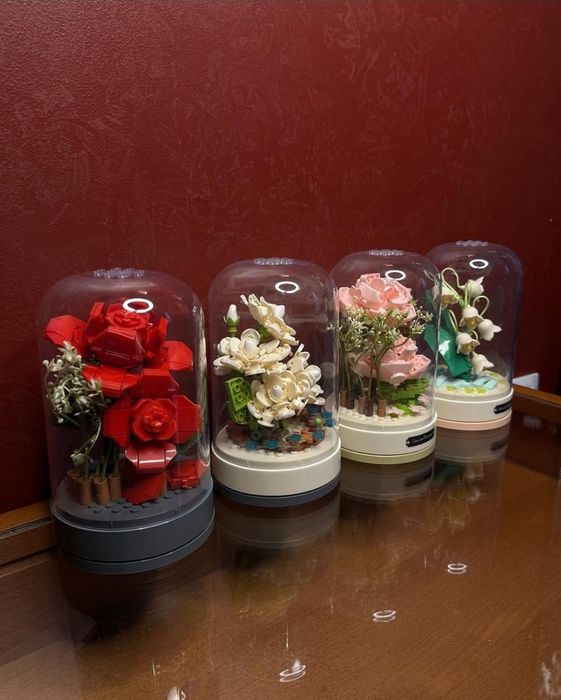 Цветы лего конструктор