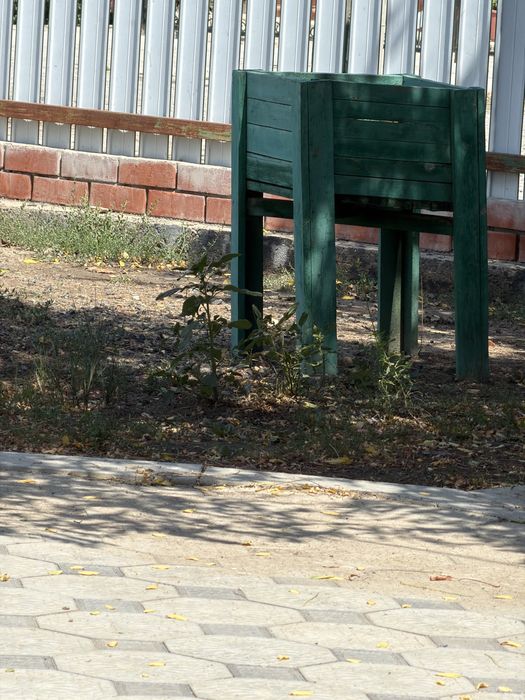 Гүлдерге арналған ағаш кашпо