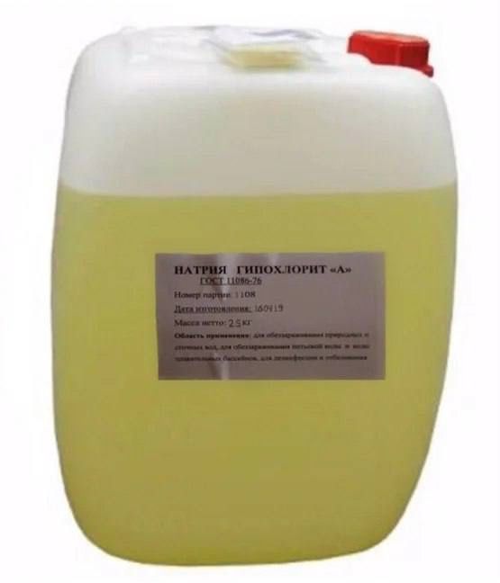 Ишлаб чикарувчи Тошкент Хлор 14% нархи 1 Кг-10.000 сум