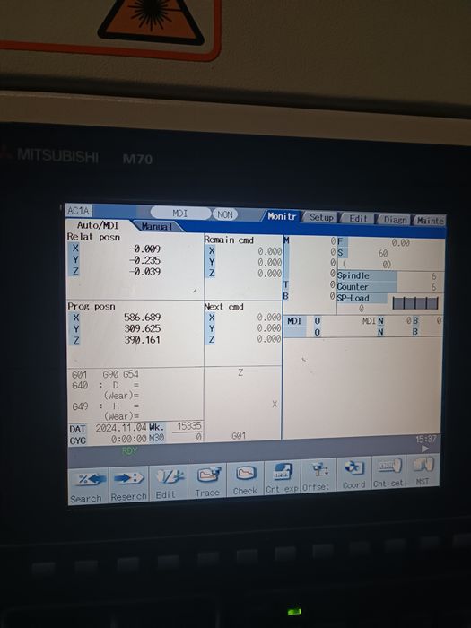 Vand freza CNC 3 axe MUGA