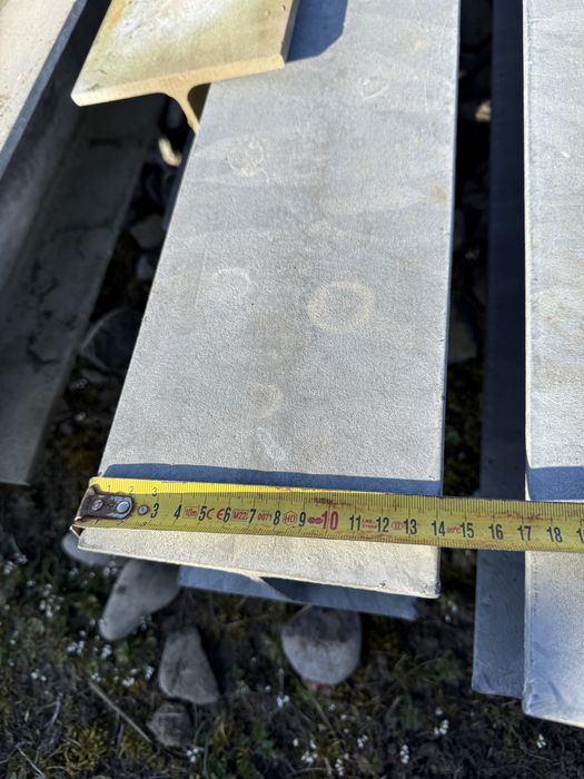 Stalpi metalici zincati hea140//6 m