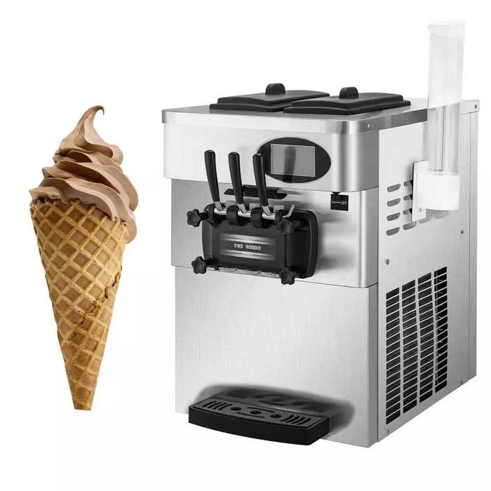 YKF-830 Soft Ice Cream Mashina Biznes Uchun Tayyor Yechim