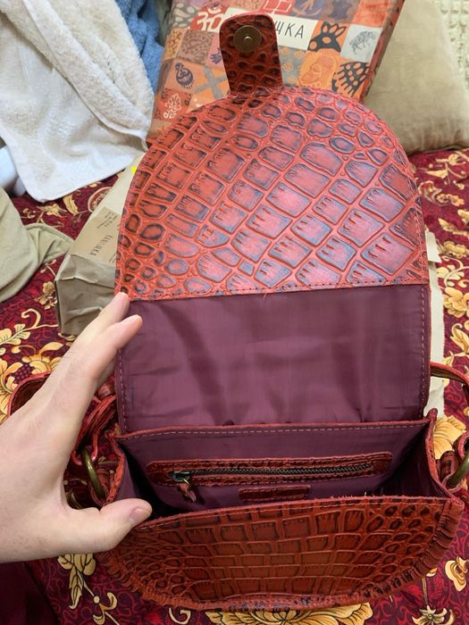 Сумка Новая Kanishka “bulbul” натуральная кожа