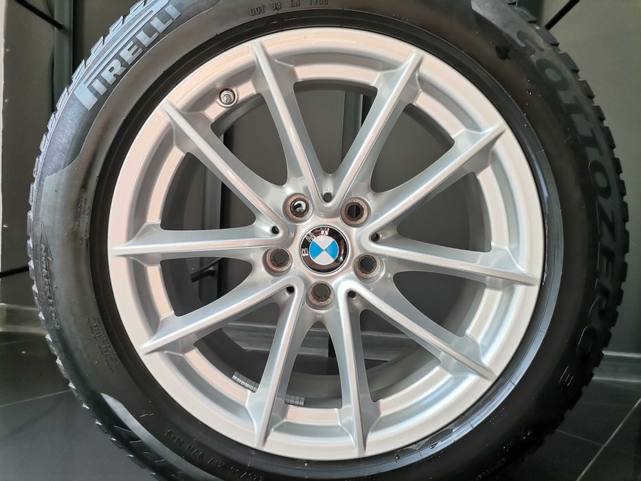 Зимен К-т 17" BMW Джанти 618 Гуми Pirelli Датчици БМВ G30 G31 G32 G11
