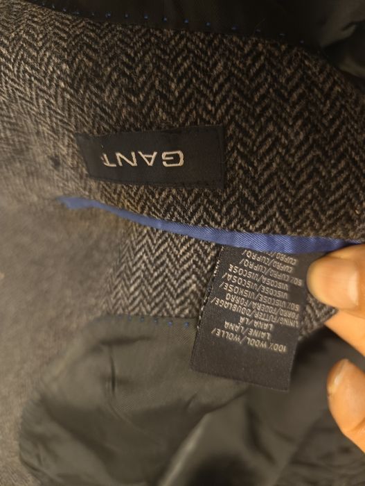 Sacou bărbați Gant de lana xl