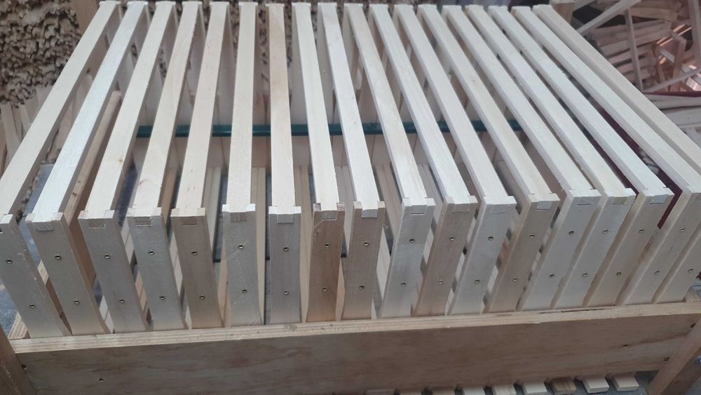 Rame tei capsate,asamblate și însarmate