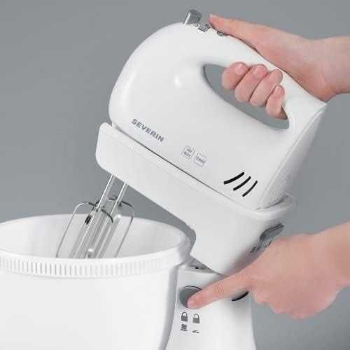 Комплект кухненски миксер Severin, HM 3810 / бяло-сив