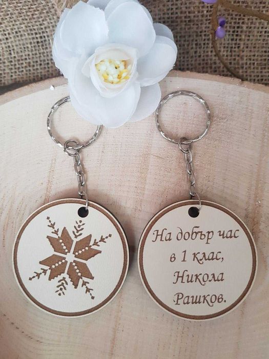 Ключодържател, подарък за края на учебната година, сувенир