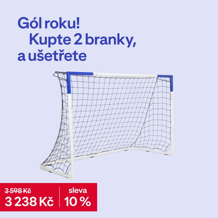 Poartă de fotbal Clasică mărimea M (180 - produs resigilat Decathlon