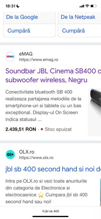 Vand sistem JBL wirless