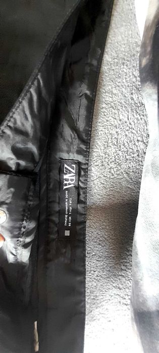 Fusta mini imitatie piele Zara