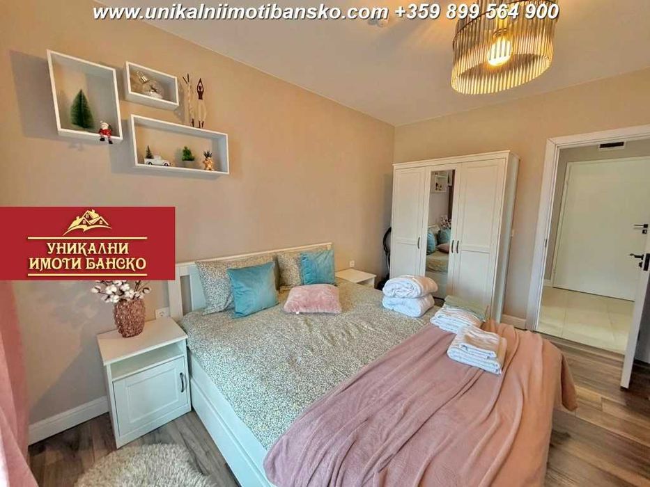 На метри от ски пътя! Двустаен апартамент за продажба в Банско