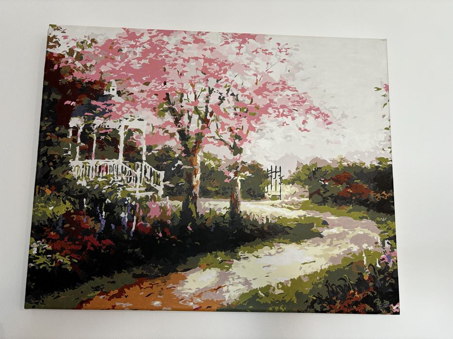 tablou, pictat (pictura pe numere)