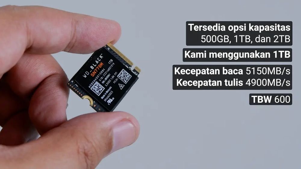 WD Black SN770M 1tb NVMe 2230