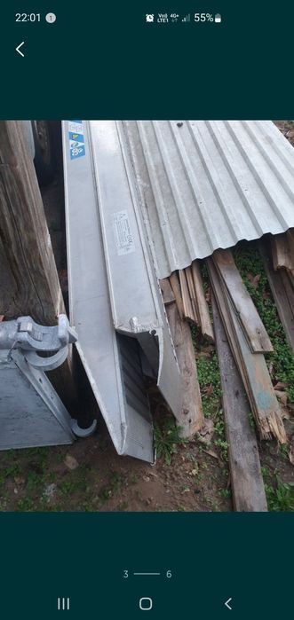 Vând rampe din aluminiu