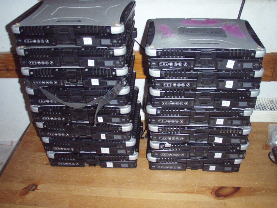 Laptop si tableta (2in1) diagnoza auto (si nu numai) Panasonic Toughbook CF-19