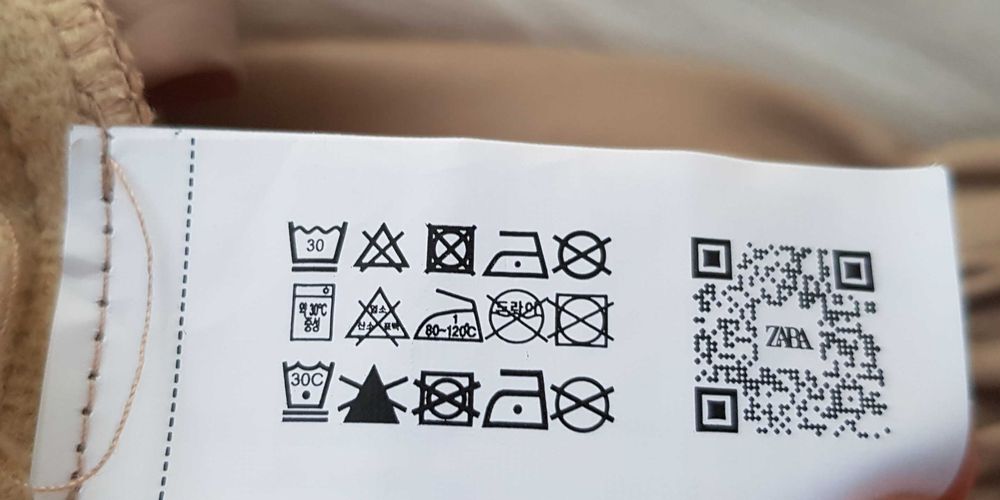 Детски кожен панталон ZARA 9-10 години