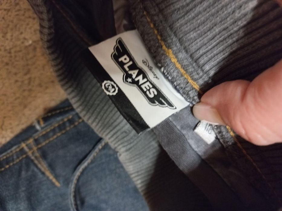 Детски дънки с памучно от вътре 116р-р