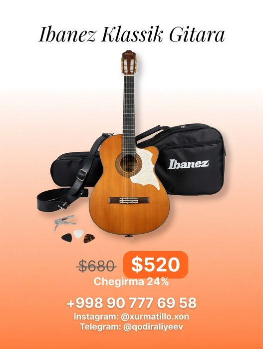 Ibanez gitara klasik