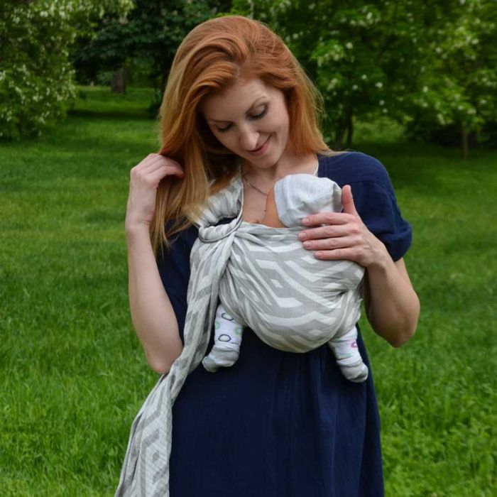 Муселинов слинг с халки Nashsling | ринг слинг от памук 0+