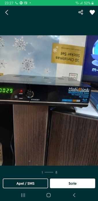 Vând /receiver /decodor receptor Amiko 9265