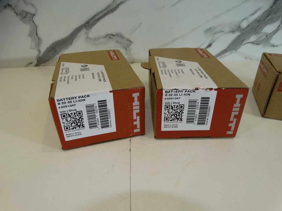 НОВО - Hilti B22 - 55 ( 2.6 Ah ) / Nuron - Батерия