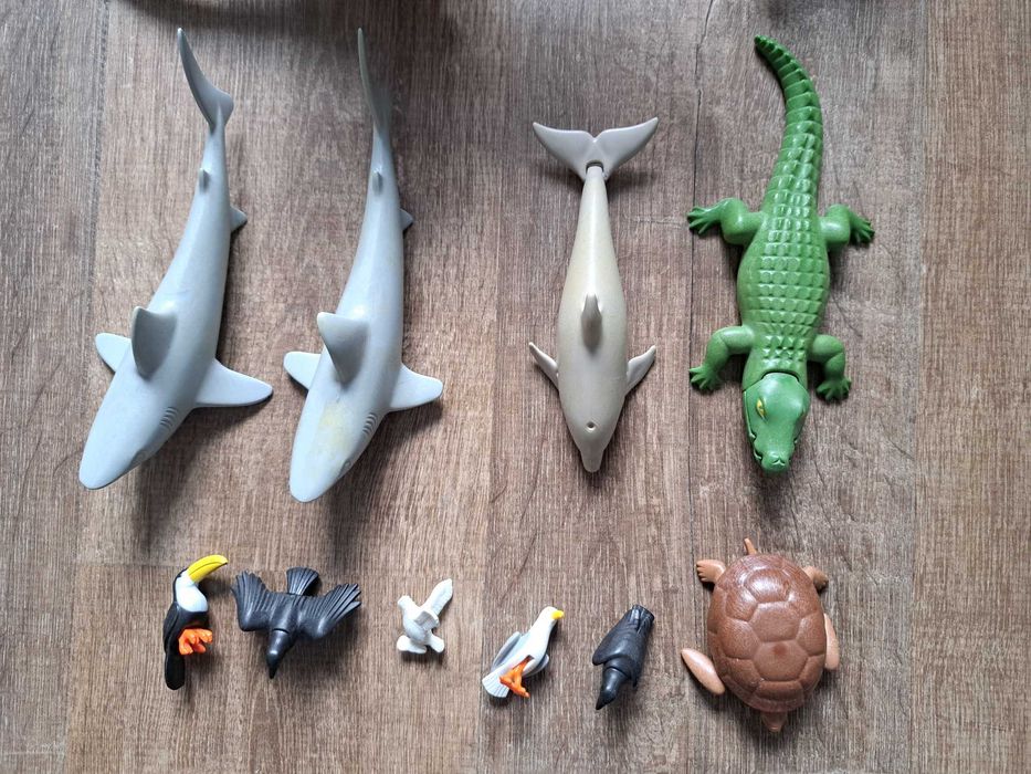 Playmobil - animale acvatice, dragoni si pasari (12 bucati)