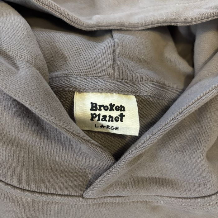 Broken Planet Hoodie Brown
