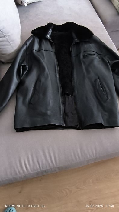 Мъжко яке от естествена кожа