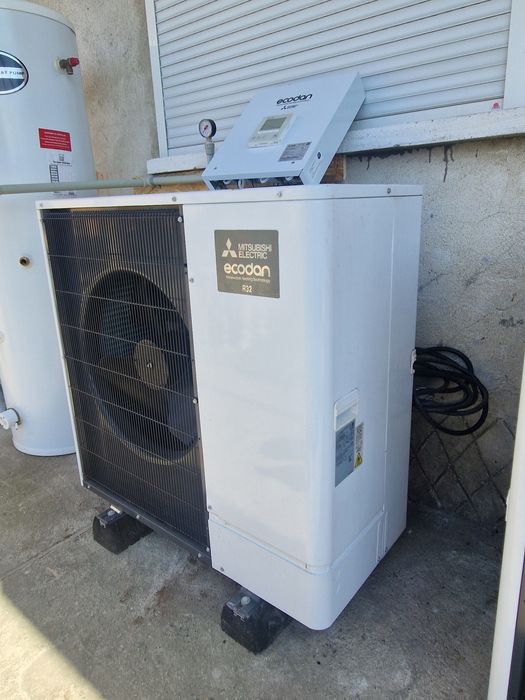 Термопомпа Mitsubishi  моноблог 9kw и 11kw