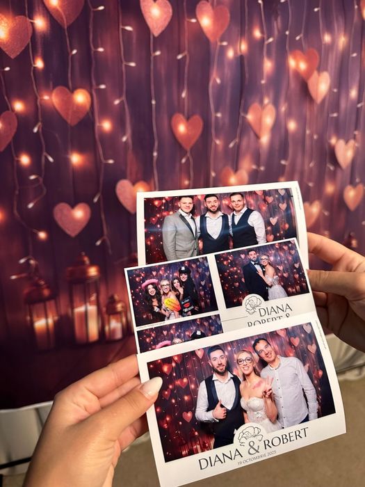 Cabina foto premium de inchiriat pentru nunta/ botez/ petrecere