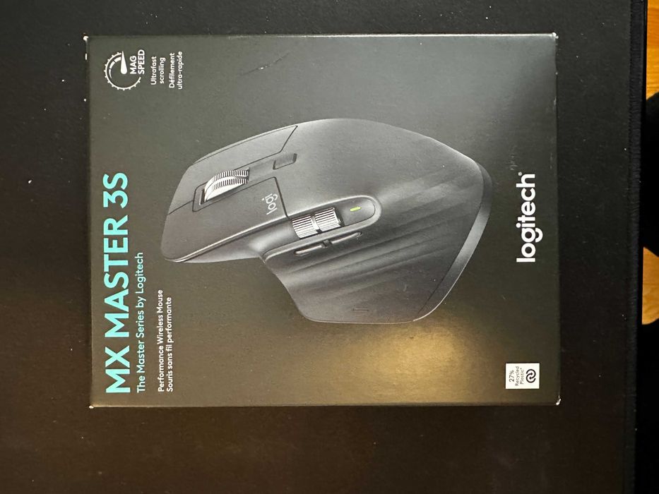 Logitech MX Master 3S mouse - Чисто Нова мишка