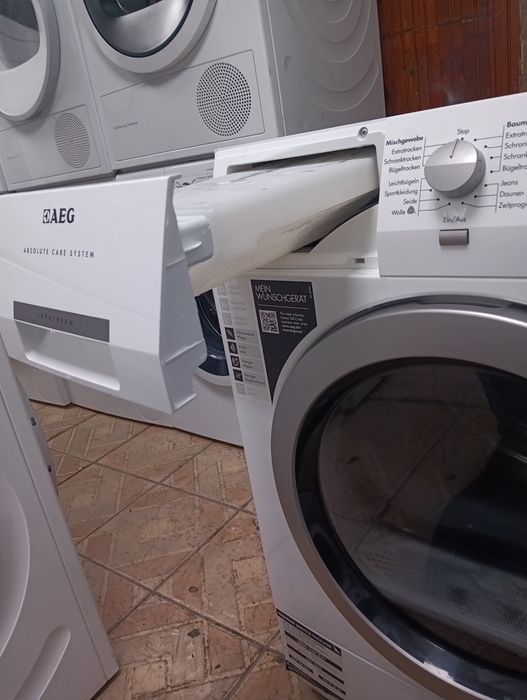 Сушилня с термопомпа АЕГ Aeg Protex Plus A+++ 8кг 2 години гаранция!