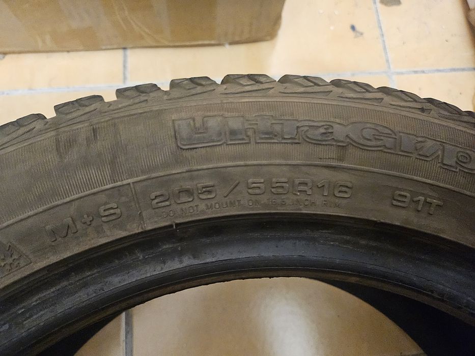 Продам зимние шины бу комплект 4шт