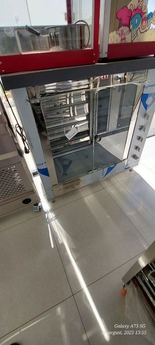 Grill aparat Tavuq baliq uchun Gaz va Tokli ARGINALI OPTOM NARX