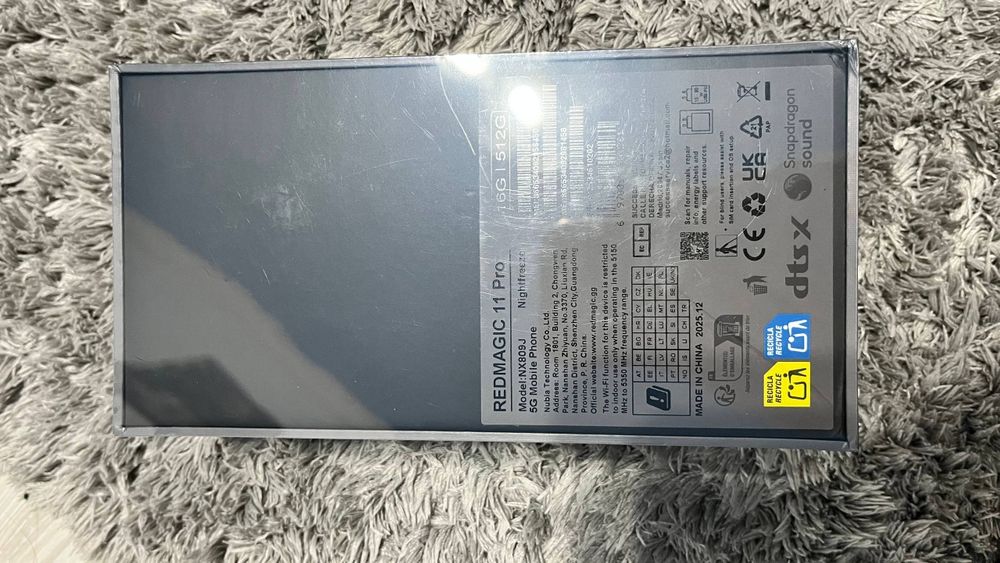 Запечатанный Nubia Red Magic 11 PRO 16/512