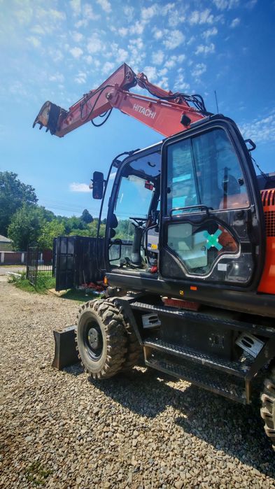 Hitachi ZX140W-6 2021 – 1100h – ANVELOPE NOI – OCAZIE