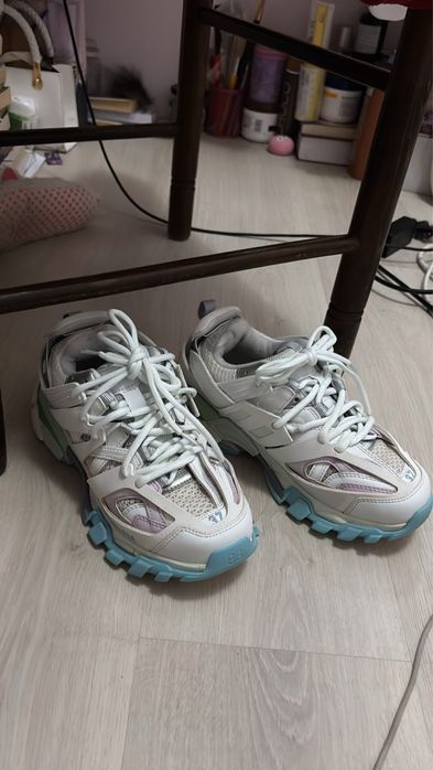 Balenciaga track обувки бели