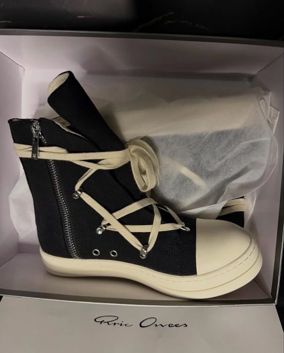 Adidasi rick owens ramones