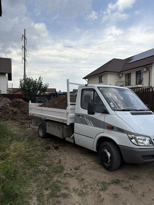 Transport basculabil 3.5 tone Sort/Nisip/Pămant