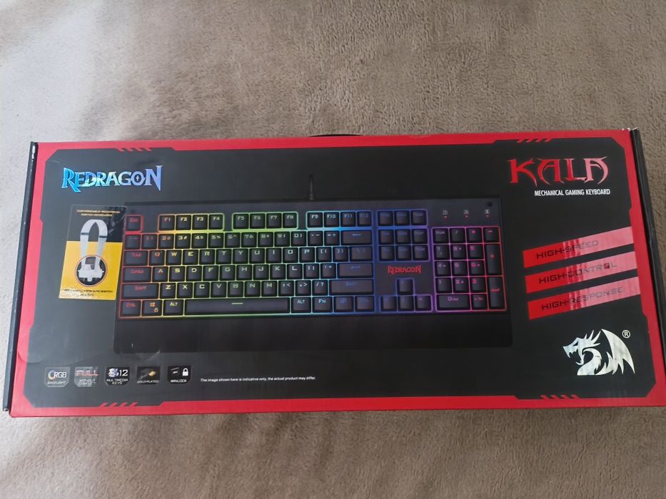 Tastatura mecanica gaming RGB  Redragon Kala K557RGB
